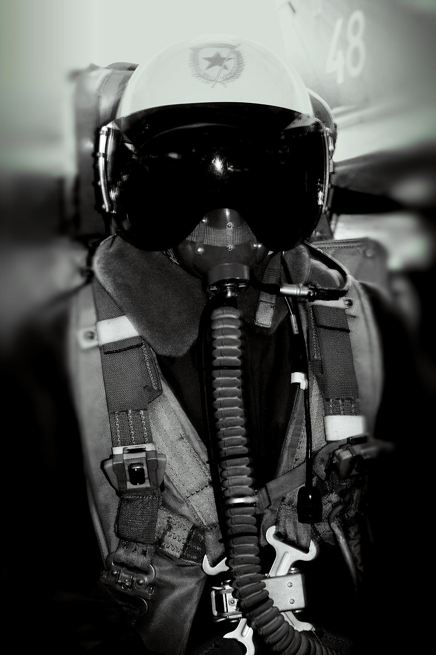 pilot, aviator, plane, aviation, monochrome, russian, soviet, vintage, militaria, oxygen mask, ussr, ventilation, s w, black-and-white, technology, historical